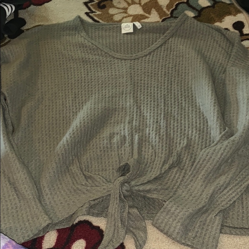 Cropped needed blouse
